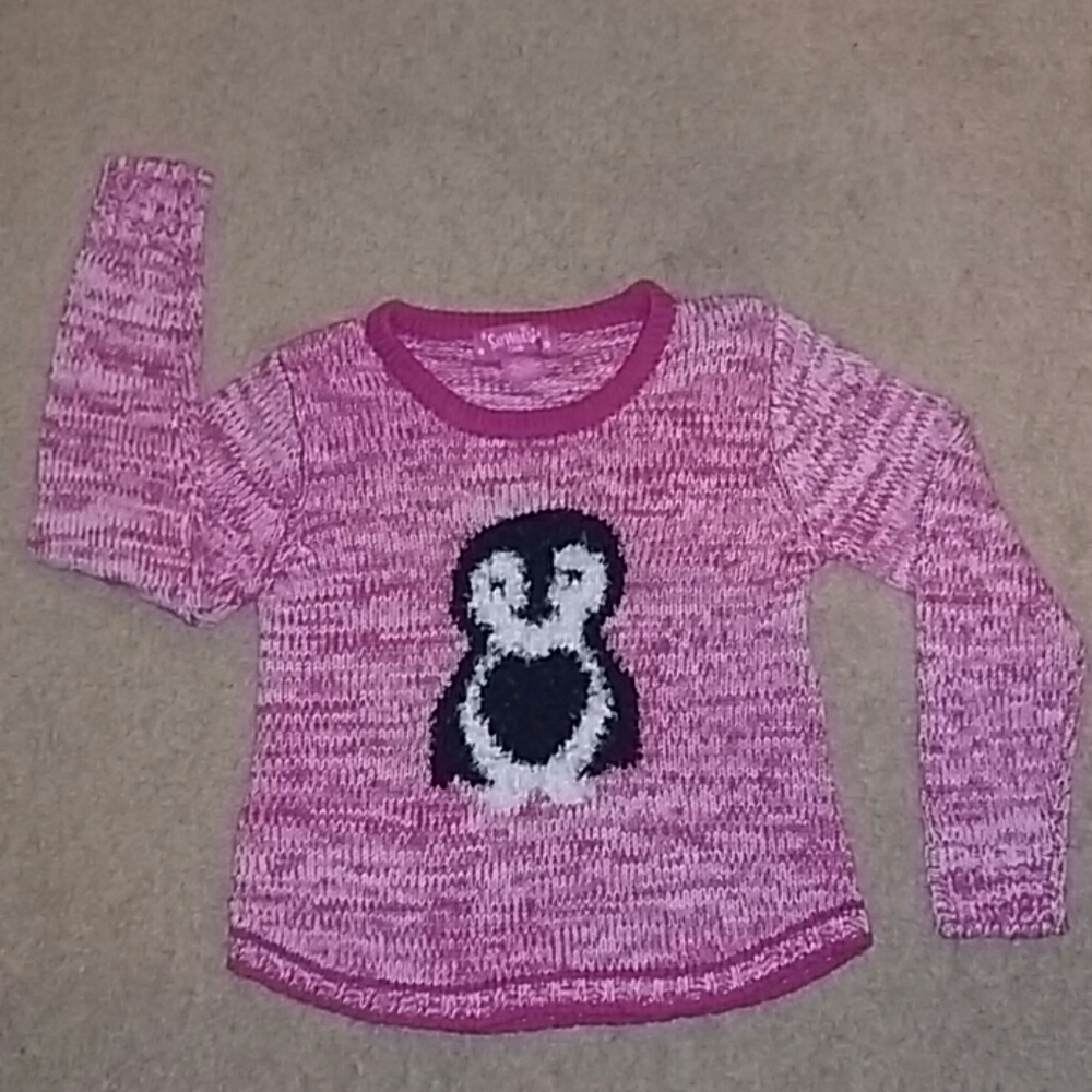 Say what girls penguin sweater LG 14/16